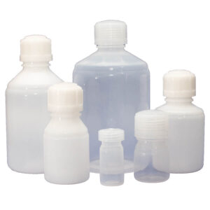 Sortiment an Flaschen Purillex® aus Fluorpolymer PFA, ETFE
