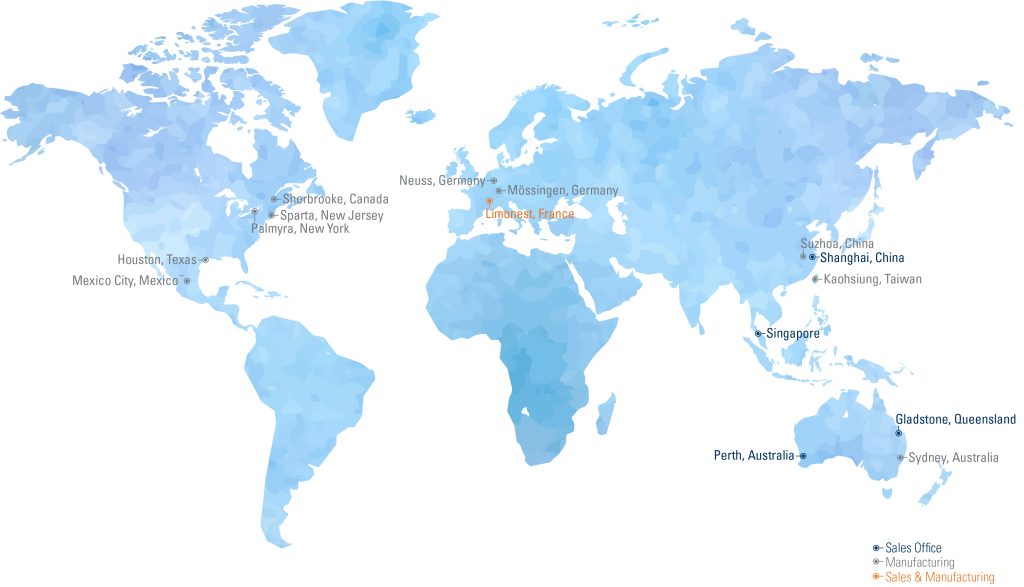 Garlock location map 2024