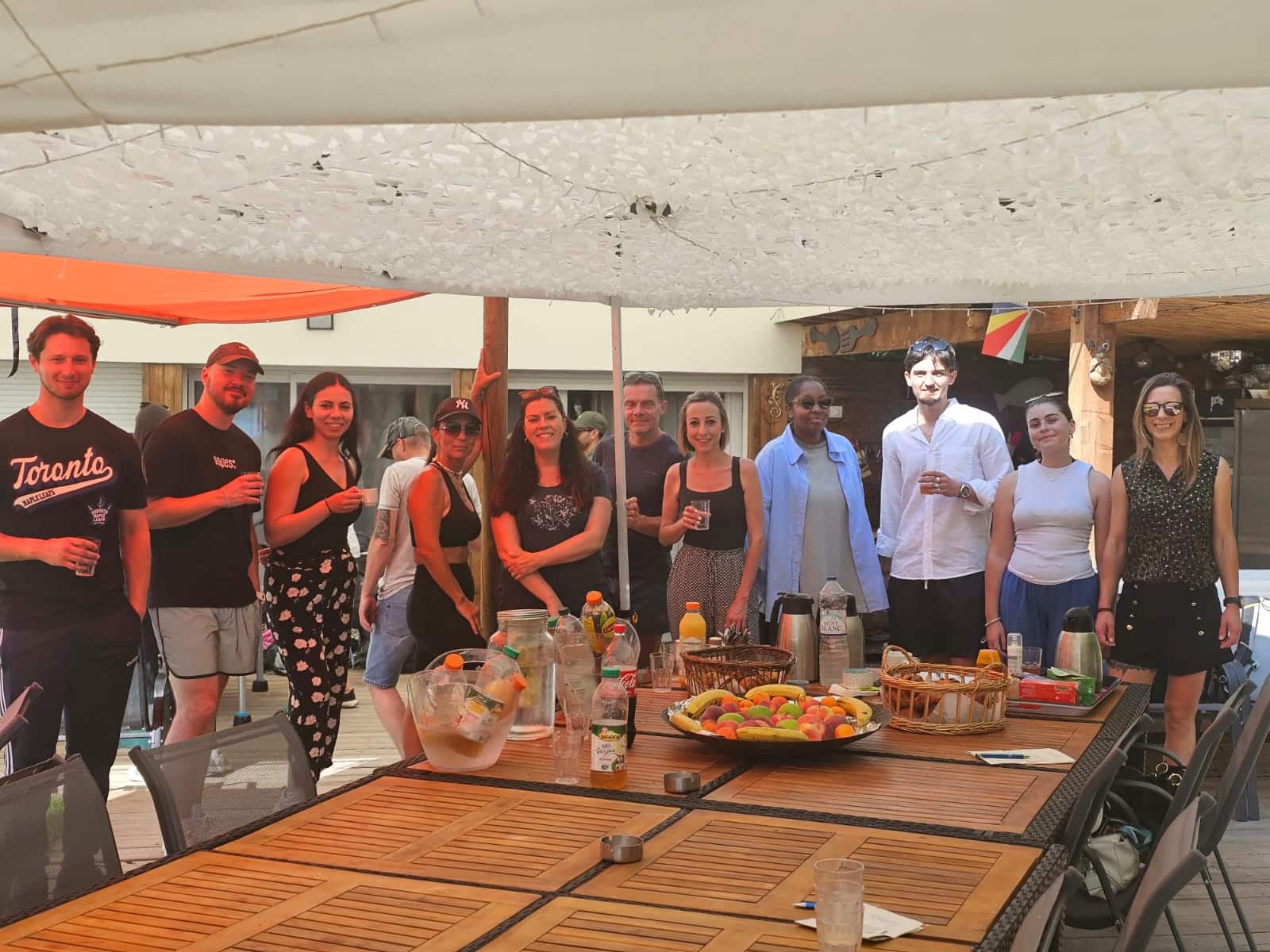 Image of Aseptic Group employees having a good time