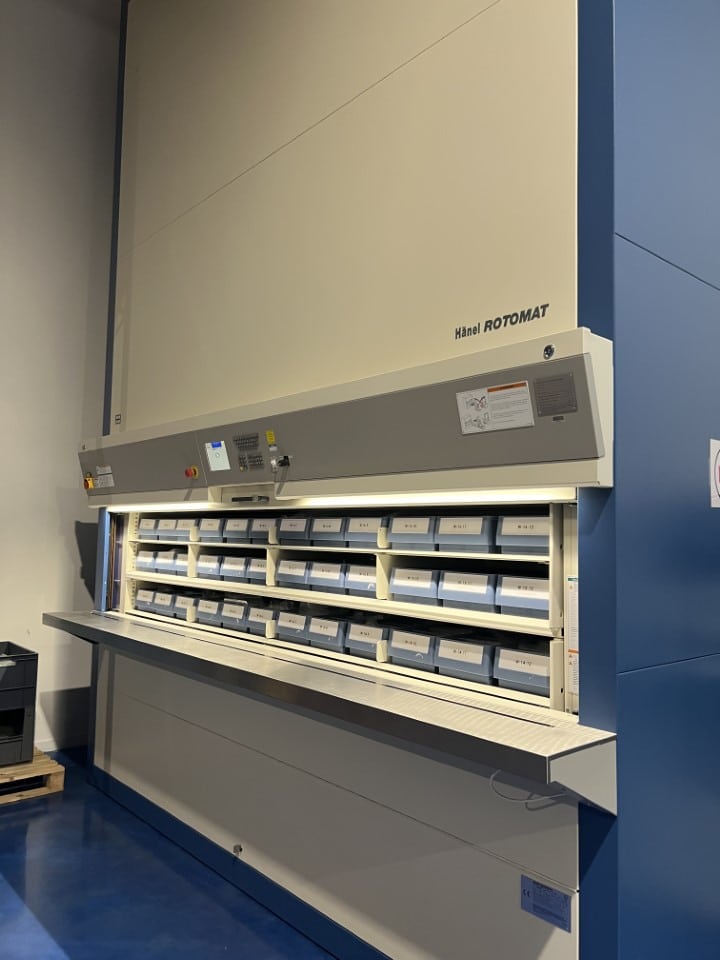 Aseptic Group raises the bar: improved storage and safety