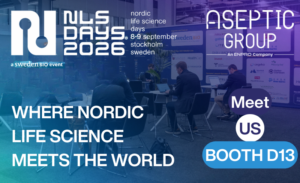 Image to announce Aseptic Group's participation in NLS Days 2026 in Stockholm