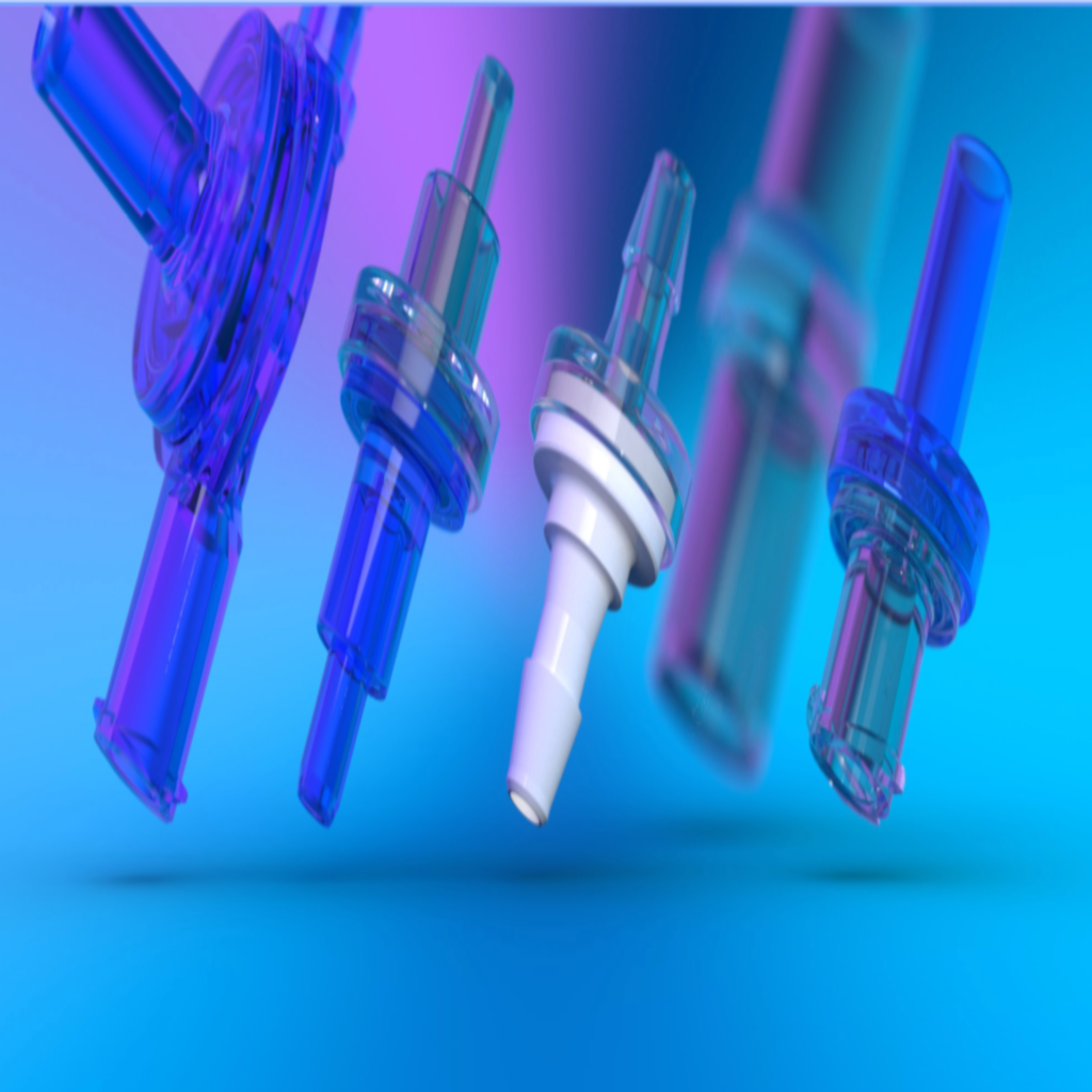 Photo des check valves de l'entreprise Nordson Medical.